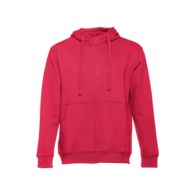 THC AMSTERDAM Sweat-shirt pour homme, avec fermeture zippée et capuche 