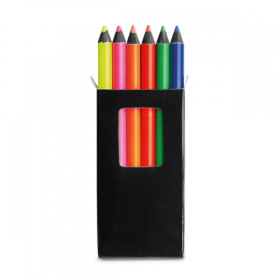 MEMLING Boîte avec 6 crayons de couleur 