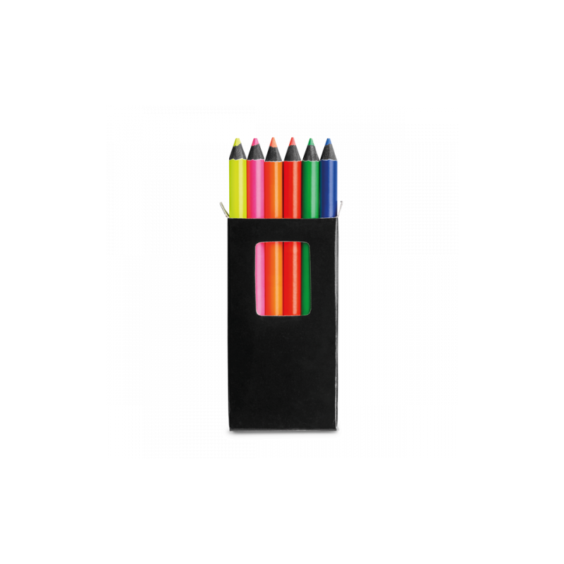 MEMLING Boîte avec 6 crayons de couleur 