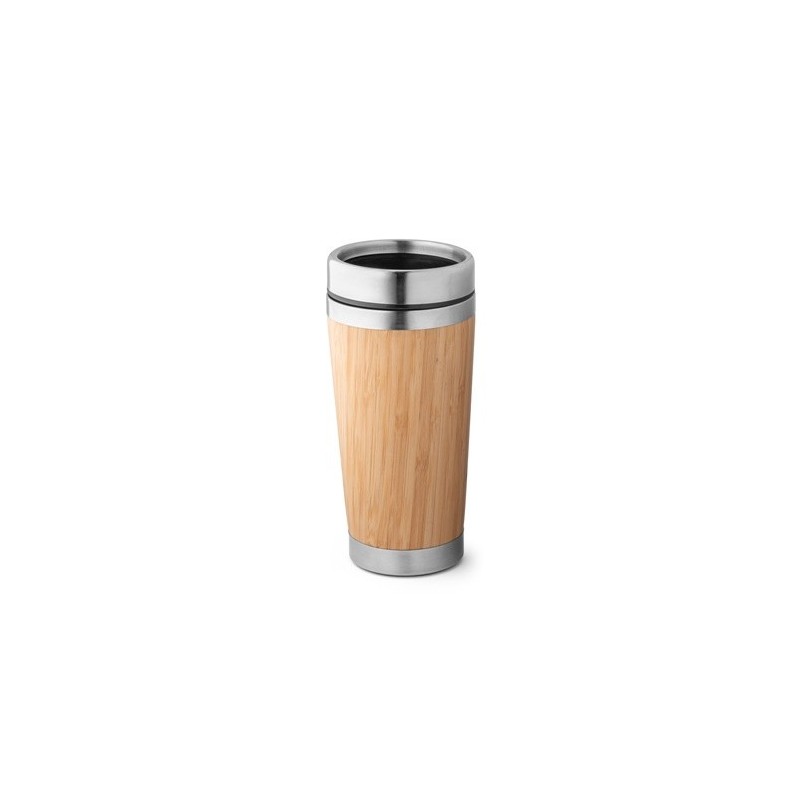 PIETRO Tasse de voyage en bambou 500 mL 