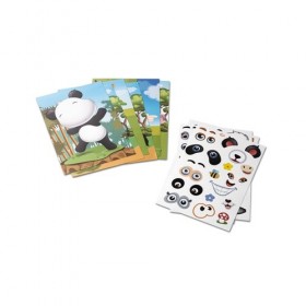 MADAGASCAR Jeu d'autocollants 