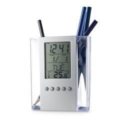 EDEM Stylos à bille avec horloge numérique 