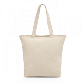 HACKNEY Sac 100% coton avec fermeture éclair 