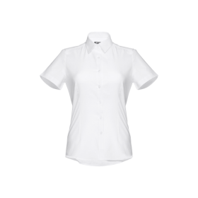 THC LONDON WOMEN WH Chemise oxford pour femme MC 