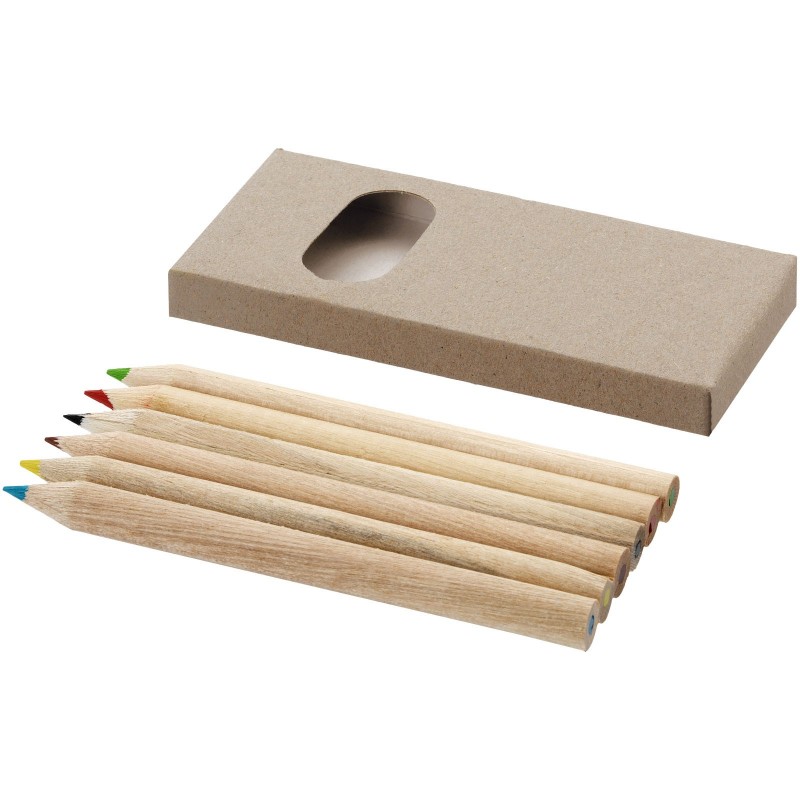Set de coloriage Artemaa avec 6 crayons 
