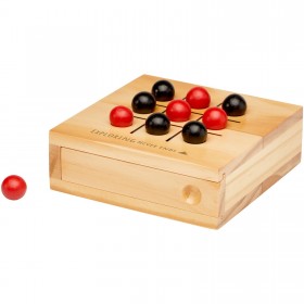 Jeu de morpion Strobus en bois 