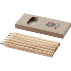 Set de coloriage Artemaa avec 6 crayons 