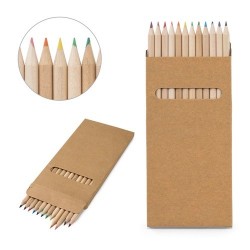  Boîte avec 12 crayons de couleur CROCO 