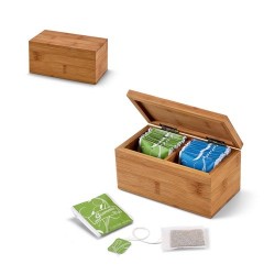  Boîte à thé en bambou BURDOCK personnalisé 