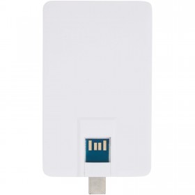 Clé USB Duo Slim de 32 Go avec ports Type-C et USB-A 3.0 