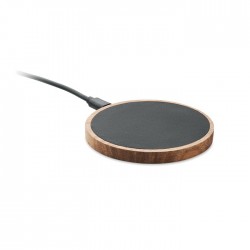 Chargeur sans fil en acacia 15W Acawai 