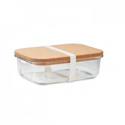 Lunchbox en verre &amp; liège Canoa 