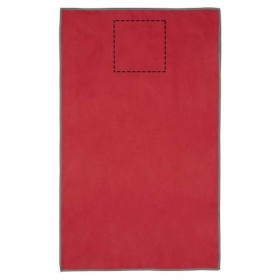 Serviette Pieter certifiée GRS ultra-légère et à séchage rapide 30 x 50 cm 