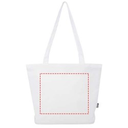 Sac shopping Panama de 20 L avec fermeture éclair recyclé certifié GRS 