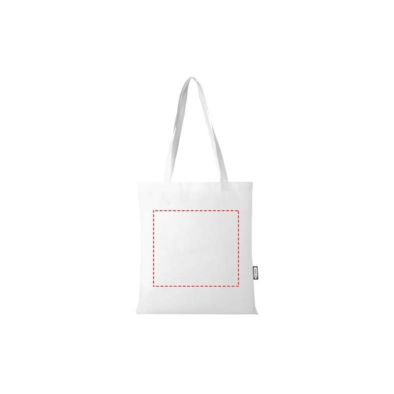 Sac shopping convention Zeus de 6 L non tissé recyclé certifié GRS 