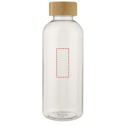 Bouteille d'eau Ziggs de 1 000 ml en plastique recyclé 