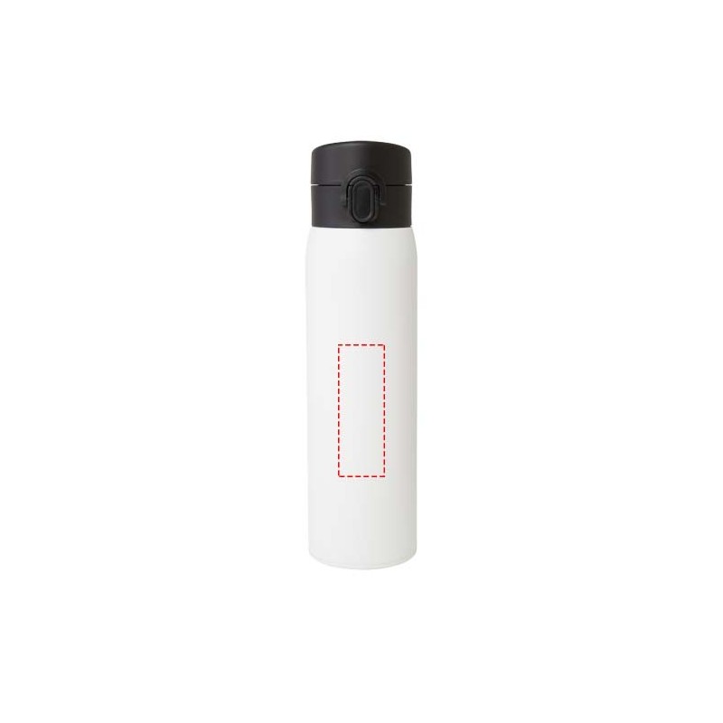 Fiole isotherme Sika de 450 ml en acier inoxydable recyclé certifié RCS Fiole isotherme Sika de 450 ml en acier inoxydable recyclé certifié RCS