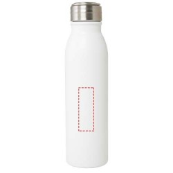 Bouteille d'eau Harper de 700 ml en acier inoxydable certifié RCS avec boucle métallique 