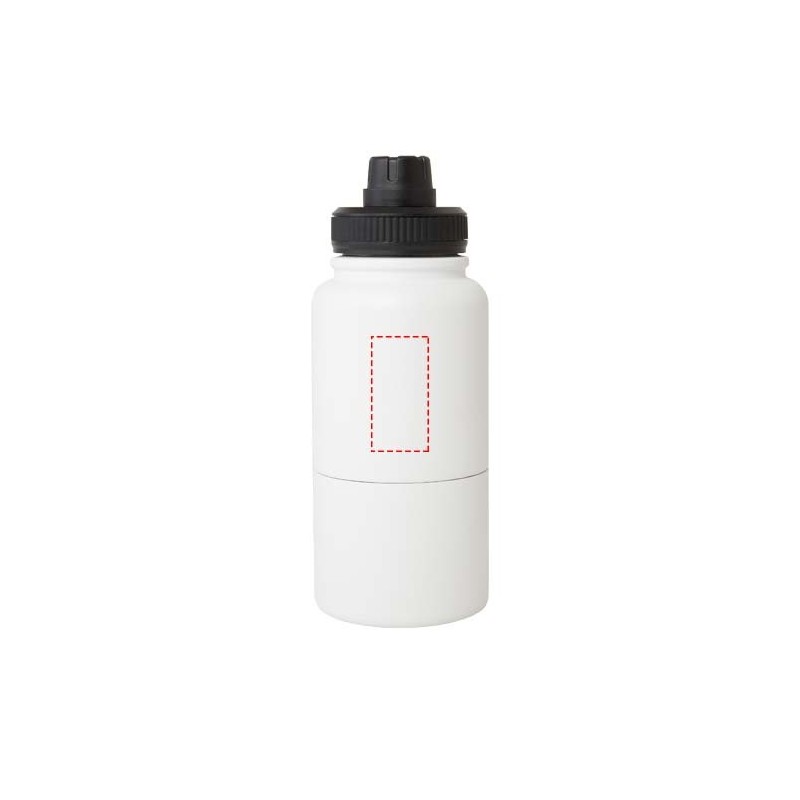 Bouteille de sport Dupeca de 840 ml avec isolation en acier inoxydable certifiée RCS 