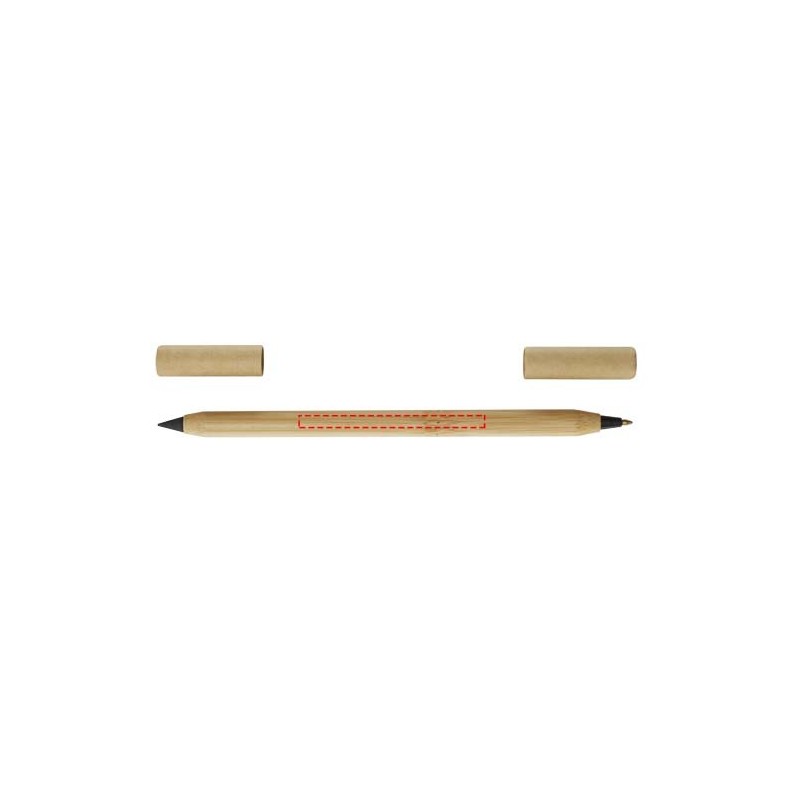 Stylo duo en bambou Samambu 