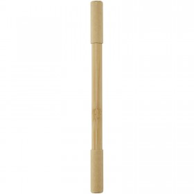 Stylo duo en bambou Samambu 