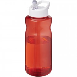 Bouteille de sport H2O Active® Eco Big Base de 1 litre avec couvercle à bec verseur 