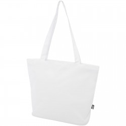 Sac shopping Panama de 20 L avec fermeture éclair recyclé certifié GRS 