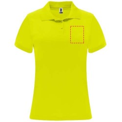 Polo sport Monzha à manches courtes pour femme 