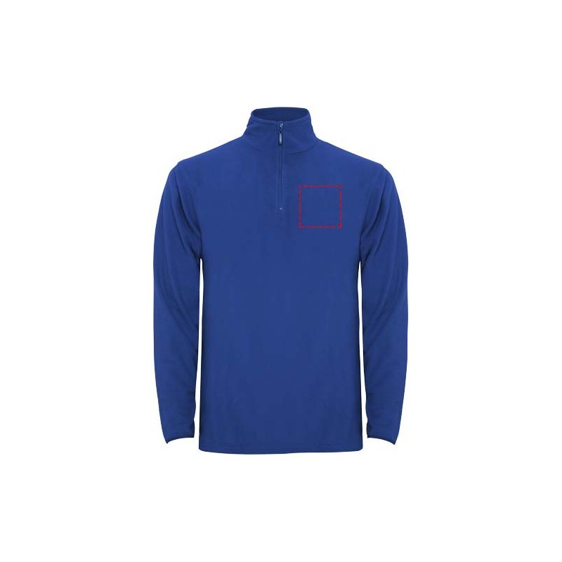 Veste polaire Himalaya avec fermeture éclair sur un quart de longueur pour homme 