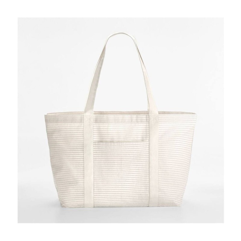 Bagagerie Striped Organic Cotton Shopper 