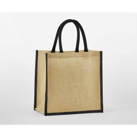 Bagagerie Natural Starched Jute Mini Gift Bag 