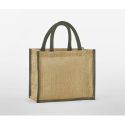 Bagagerie Natural Starched Jute Midi Tote 