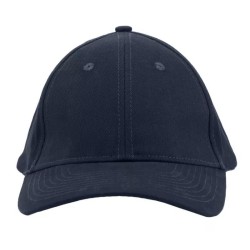 Casquette coton brossé 6 pans 