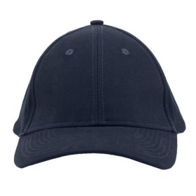 Casquette coton brossé 6 pans 