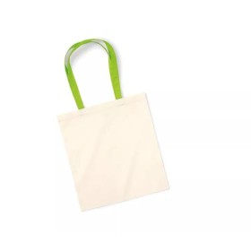 Sac shopping aux anses contrastées 