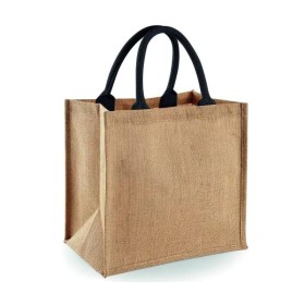 Grand sac en toile de jute 
