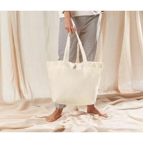 Sac shopping grand volume coton bio 