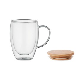 Mug en verre double paroi 300ml Tirol 
