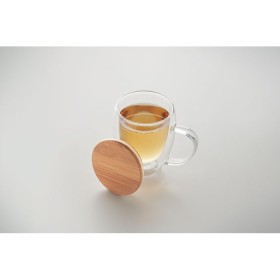 Mug en verre double paroi 300ml Tirol 