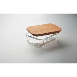 Lunchbox en verre &amp; liège Canoa 