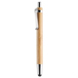 Stylo à bille bambou ByronCouleur:Bois