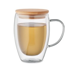Mug en verre double paroi 300ml Tirol 