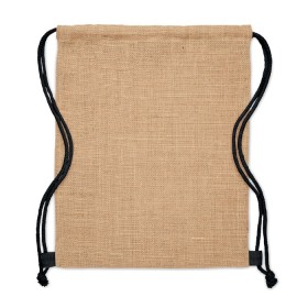 Sac à cordon en jute Fukuro 