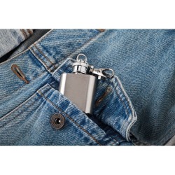 Porte-clés avec mini flasque Hippy 