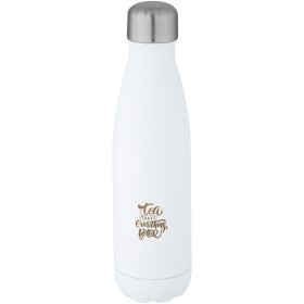 Bouteille isotherme sous vide Cove de 500 ml en cuivre et acier inoxydable recyclé certifié RCS  