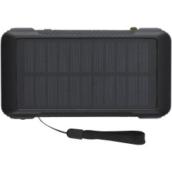 Batterie de secours Soldy solaire à dynamo en plastique recyclé RCS de 10 000 mAh 