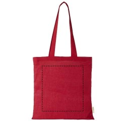 Sac shopping en coton organique Orissa 140 g/m² GOTS 7L 