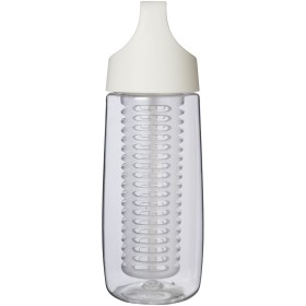 Bouteille de sport HydroFruit de 700 ml en plastique recyclé avec couvercle à bascule et infuseur 