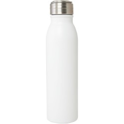 Bouteille d'eau Harper de 700 ml en acier inoxydable certifié RCS avec boucle métallique 