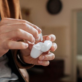 Ecouteurs Sans Fil Bluetooth Blanc